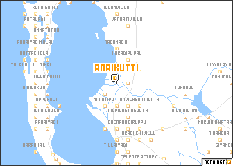 map of Anaikutti