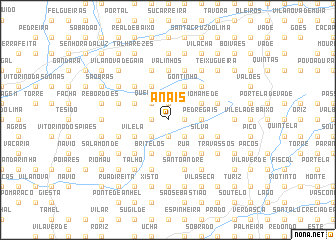 map of Anais