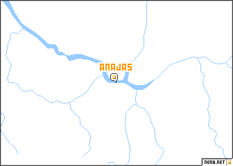 map of Anajás