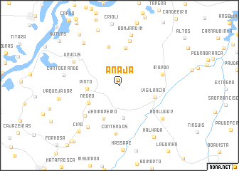 map of Anajá