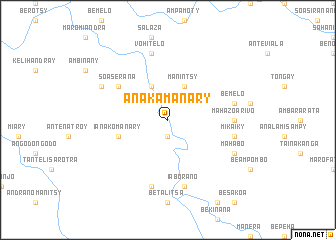 map of Anakamanary