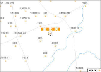 map of Anakanda