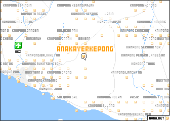 map of Anak Ayer Kepong