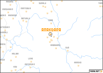 map of Anakdara