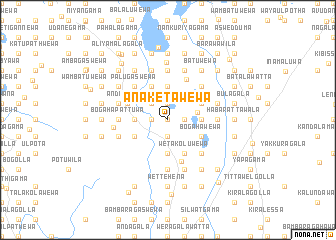 map of Anaketawewa