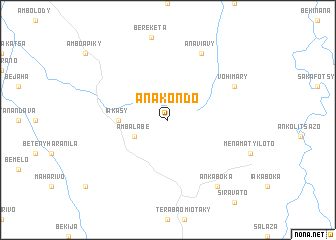 map of Anakondo