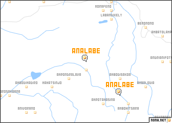 map of Analabe