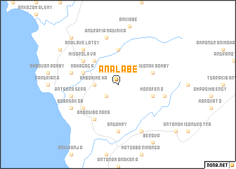 map of Analabe