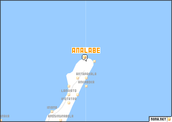 map of Analabe