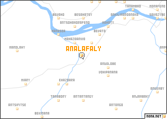 map of Analafaly