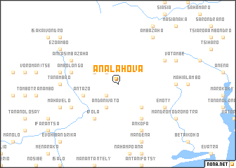 map of Analahova