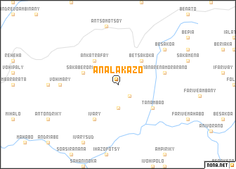 map of Analakazo