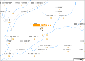 map of Analamara