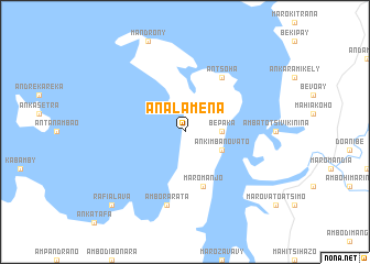 map of Analamena
