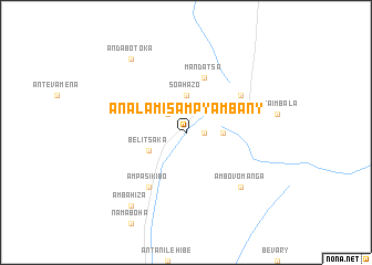 map of Analamisampy Ambany