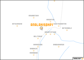 map of Analamisampy
