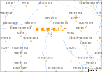map of Analampolitsy