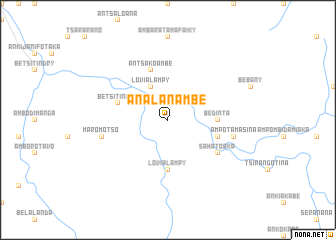 map of Analanambe