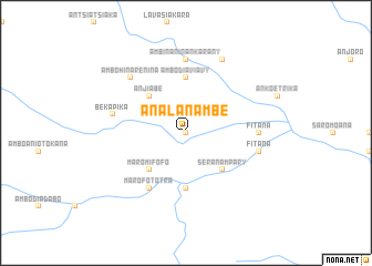 map of Analanambe