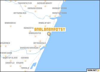 map of Analanampotsy