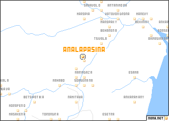 map of Analapasina