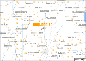 map of Anal Arriba