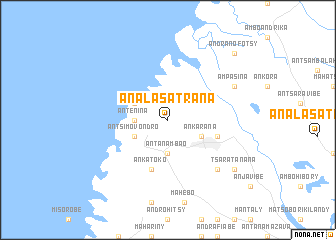 map of Analasatrana