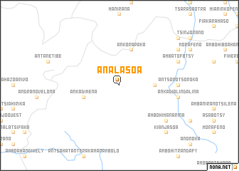 map of Analasoa