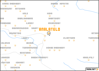 map of Analatelo