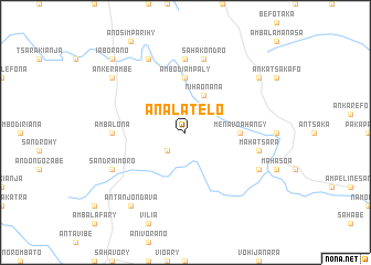 map of Analatelo