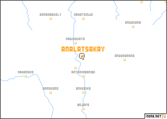 map of Analatsakay