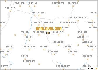 map of Analavelona