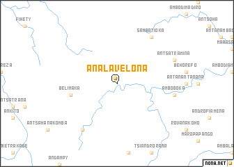 map of Analavelona