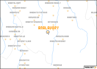 map of Analavory