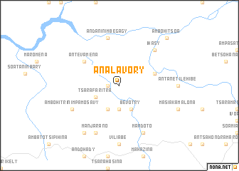 map of Analavory