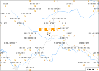 map of Analavory