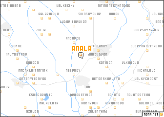 map of Aňala