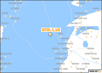 map of Analilwa