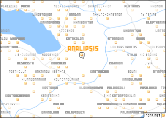 map of Análipsis