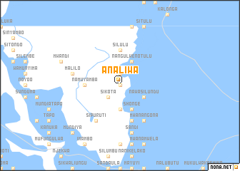 map of Analiwa