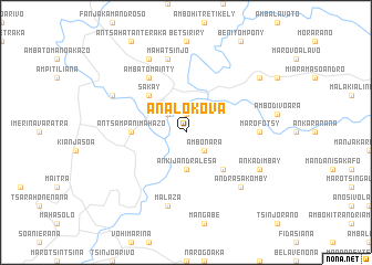 map of Analokova