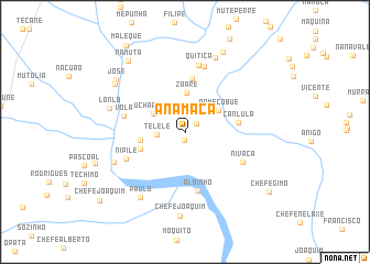 map of Anamaca