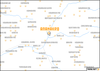map of Anamakro