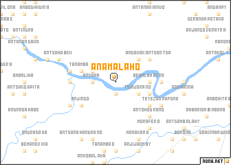 map of Anamalaho