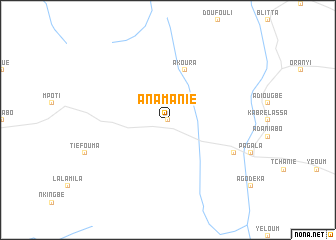 map of Anamanié