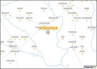 map of Anamansa
