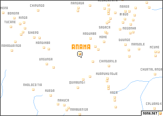 map of Anama