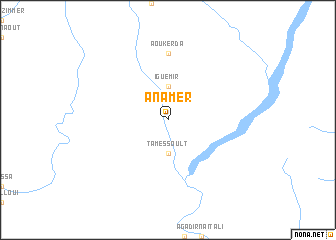map of Anamer