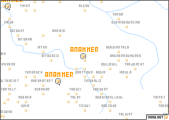 map of Anammer