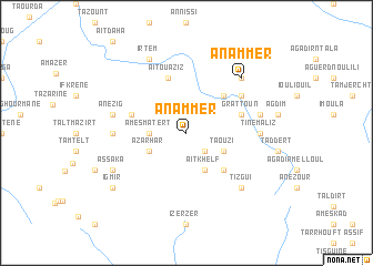 map of Anammer